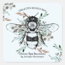Search for unique flowers labels Watercolor floral