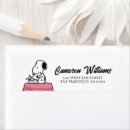 Search for fan return address labels Snoopy design