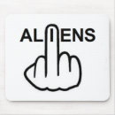 Search for aliens creatures mouse mats Ufo