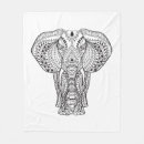 Search for boho elephant blankets Mandala