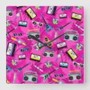 Search for 80s clocks Pink