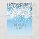 Search for winter wonderland save the date postcards Elegant