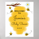 Search for bee baby shower welcome sign posters Hive