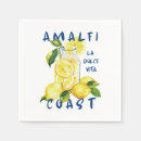 Search for amalfi coast napkins Italy