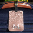 Search for bling luggage tags Rose gold