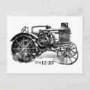 Search for vintage farm machinery postcards Tractor