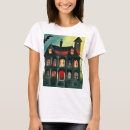 Search for halloween party womens tshirts Haunted
