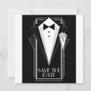 Search for black tie save the dates Elegant