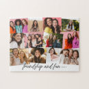 Search for friendship puzzles Photo collage