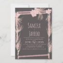 Search for floral arch wedding invitations Bohemian