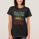 Search for baton twirling tshirts Gymnastics