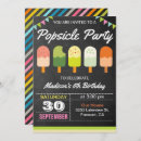 Search for popsicle party invitations Pastel