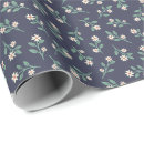Search for blue and white floral wrapping paper Green