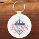 Search for with chicago flag key rings Usa