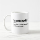 Search for spanish teacher mugs Espanol