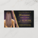Search for braider business cards Loctician