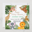 Search for wildlife baby shower invitations Calligraphy typography whimsical modern