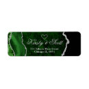 Search for gemstone return address labels Marble