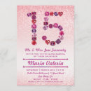 Search for fancy quinceanera invitations Pink