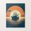 Search for fishing puzzles Vintage
