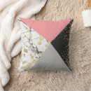 Search for coral and gray cushions Geometric