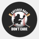 Search for baseball player bat stickers Catcher