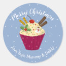 Search for cupcake business stickers Made with love