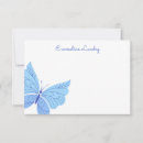 Search for butterflies note cards Summer