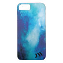 Search for space nebula iphone cases Blue