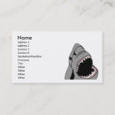 Search for biting business cards Shark