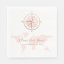 Search for world map napkins Around the world