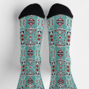 Search for native american socks Geometric