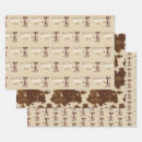 Search for brown cow wrapping paper Country