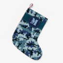 Search for military christmas stockings Blue