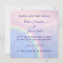 Search for romance square invitations Rainbow