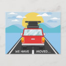 Search for luggage invitations Change of address