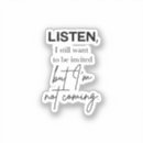 Search for i want to die stickers Funny