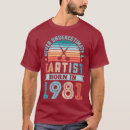 Search for born in 1981 tshirts Dad