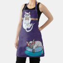 Search for cute cat face aprons Whimsical