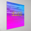 Search for hot pink blue posters Abstract
