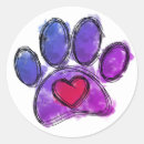 Search for purple lover stickers Puppy