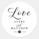 Search for love typography stickers Chic