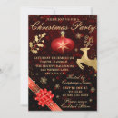 Search for red ribbon invitations Snowflakes