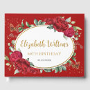 Search for 100th birthday guest books For her