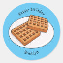 Search for waffles stickers Dessert