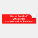Search for chris christie bumper stickers New jersey