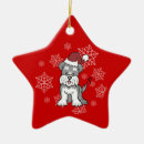 Search for shih tzu christmas tree decorations Cartoon