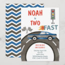 Search for vintage race car birthday invitations Baby boy