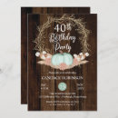 Search for wood background birthday invitations For her