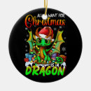 Search for dragon christmas tree decorations Santa